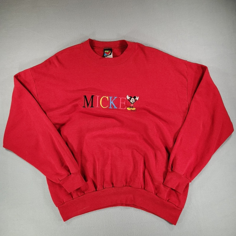 Disney Red Mickey Sweatshirt